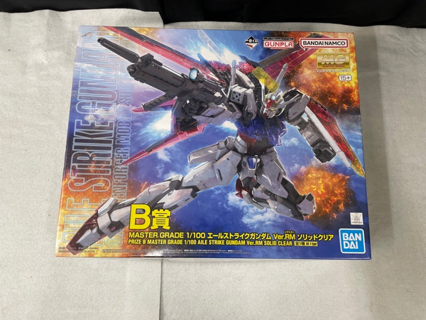 【中古】【未組立】1/100 MG エールストライクガンダム  ソリッドクリア 「一番くじ 機動戦士ガンダム ガンプラ 2023」 B賞＜プラモデル＞（代引き不可）6545