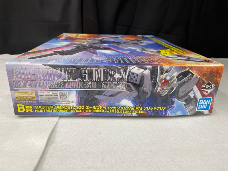 【中古】【未組立】1/100 MG エールストライクガンダム  ソリッドクリア 「一番くじ 機動戦士ガンダム ガンプラ 2023」 B賞＜プラモデル＞（代引き不可）6545