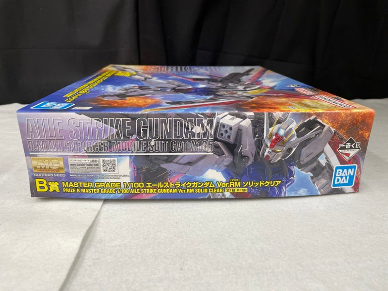 【中古】【未組立】1/100 MG エールストライクガンダム  ソリッドクリア 「一番くじ 機動戦士ガンダム ガンプラ 2023」 B賞＜プラモデル＞（代引き不可）6545