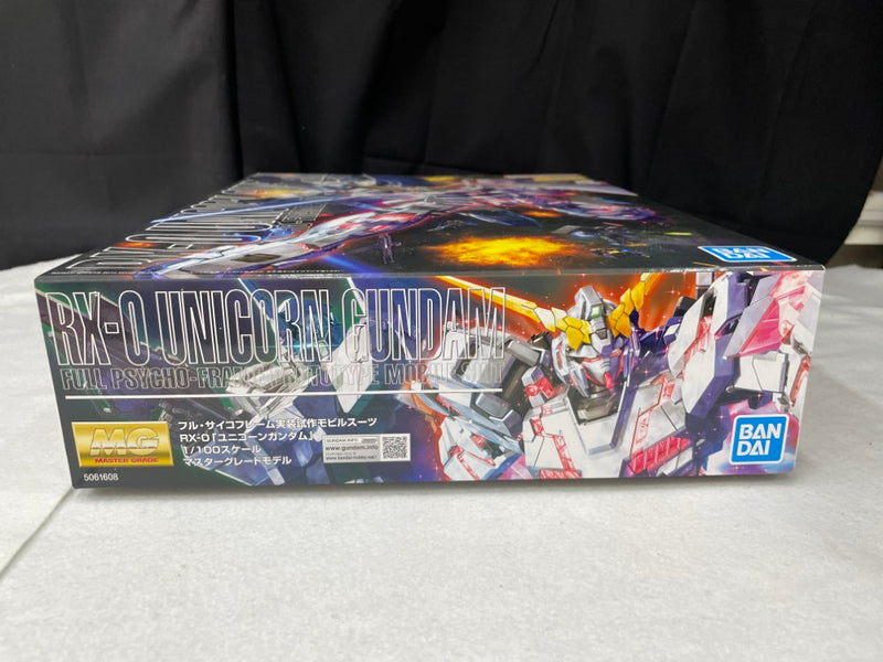 【中古】【未組立】1/100 MG RX-0 ユニコーンガンダム 「機動戦士ガンダムUC」 [5061608]＜プラモデル＞（代引き不可）6545