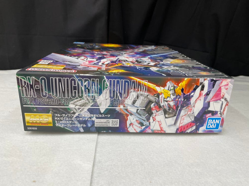 【中古】【未組立】1/100 MG RX-0 ユニコーンガンダム 「機動戦士ガンダムUC」 [5061608]＜プラモデル＞（代引き不可）6545