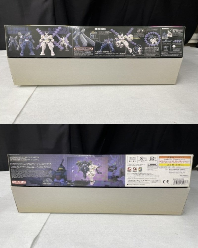 【中古】【未組立】1/144 HG OZ-13MSX1B-S ヴァイエイト・シュイヴァン ＆ OZ-13MSX2B-S メリクリウス・シュイヴァン＜プラモデル＞（代引き不可）6545