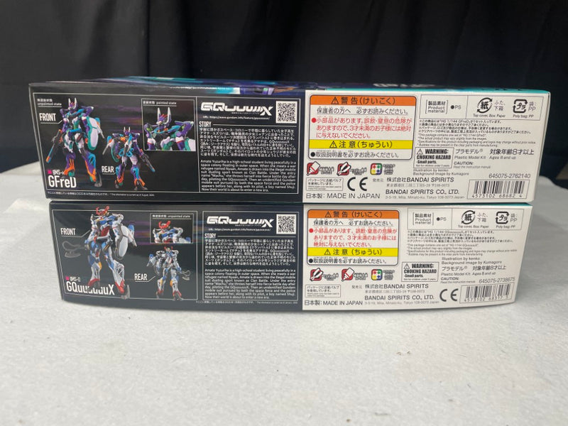 【中古】【未組立】【セット】1/144 HG GQuuuuuuX(ジークアクス)+1/144 HG GFreD  「機動戦士Gundam GQuuuuuuX」＜プラモデル＞（代引き不可）6545