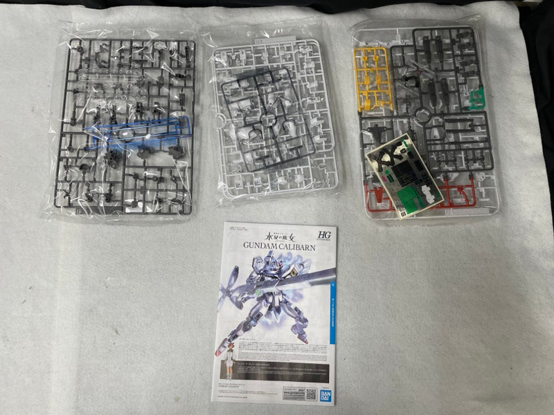 【中古】【未組立】【セット】 機動戦士ガンダム 水星の魔女　1/144HG3種セット　エアリアル+エアリアル改修型+キャリバーン＜プラモデル＞（代引き不可）6545