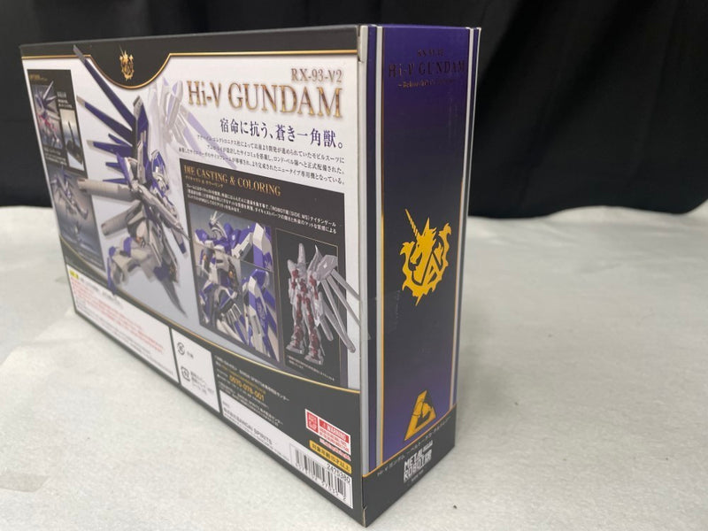 【中古】【未開封】【セット】METAL ROBOT魂 ＜SIDE MS＞ Hi-νガンダム+専用ハイパー・メガ・バズーカ・ランチャー＜フィギュア＞（代引き不可）6545