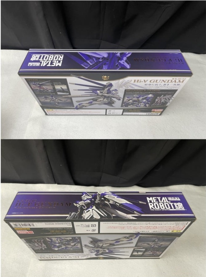 【中古】【未開封】【セット】METAL ROBOT魂 ＜SIDE MS＞ Hi-νガンダム+専用ハイパー・メガ・バズーカ・ランチャー＜フィギュア＞（代引き不可）6545
