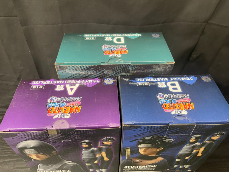 【中古】【未開封】【セット】うちはイタチ+B賞うちはシスイ+はたけカカシ「一番くじ NARUTO 疾風伝心を写す赤き瞳」＜フィギュア＞（代引き不可）6545