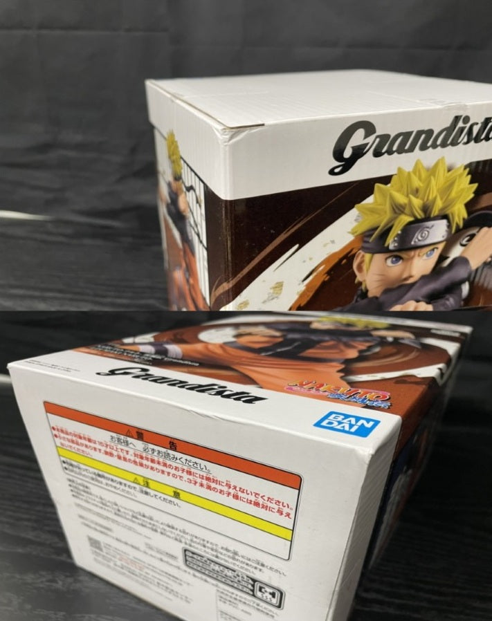 【中古】【未開封】【セット】うずまきナルト+うちはサスケ「NARUTO-ナルト- 疾風伝」 Grandista＜フィギュア＞（代引き不可）6545
