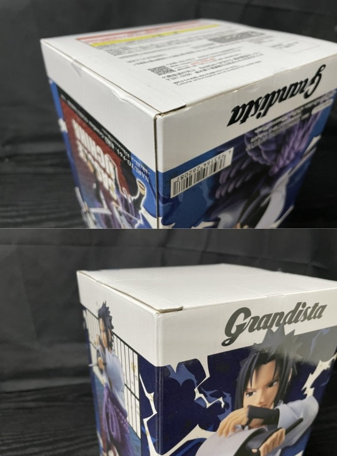 【中古】【未開封】【セット】うずまきナルト+うちはサスケ「NARUTO-ナルト- 疾風伝」 Grandista＜フィギュア＞（代引き不可）6545