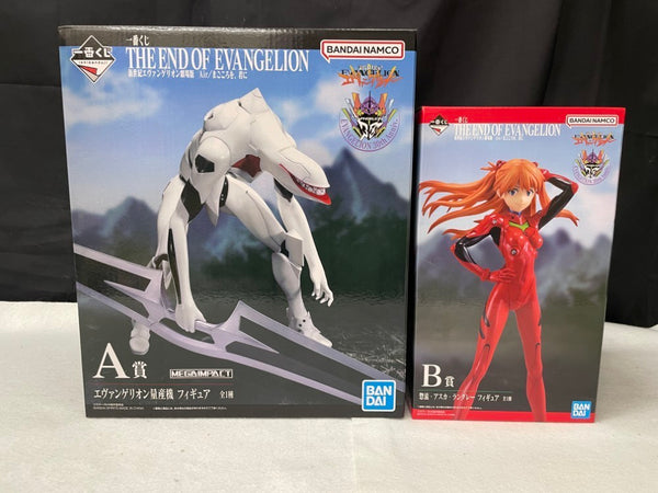 【中古】【未開封】【セット】A賞 エヴァンゲリオン量産機+B賞 アスカ「一番くじ 新世紀エヴァンゲリオン まごころを、君に」＜フィギュア＞（代引き不可）6545
