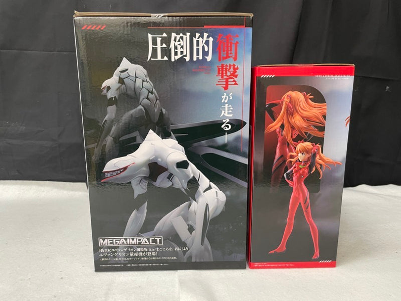 【中古】【未開封】【セット】A賞 エヴァンゲリオン量産機+B賞 アスカ「一番くじ 新世紀エヴァンゲリオン まごころを、君に」＜フィギュア＞（代引き不可）6545