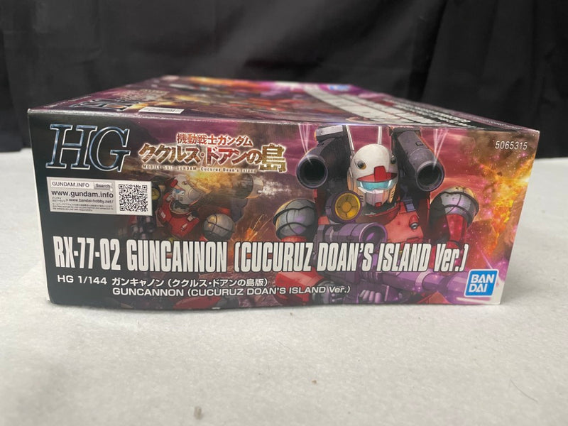 【中古】【未組立】1/144 HG RX-77-2 ガンキャノン(ククルス・ドアンの島版) 「機動戦士ガンダム」 [5065315]＜プラモデル＞（代引き不可）6545
