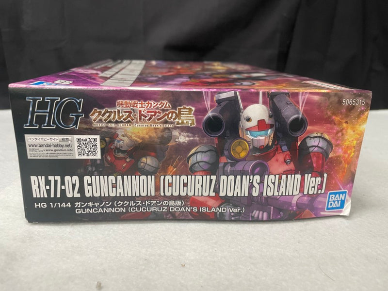 【中古】【未組立】1/144 HG RX-77-2 ガンキャノン(ククルス・ドアンの島版) 「機動戦士ガンダム」 [5065315]＜プラモデル＞（代引き不可）6545
