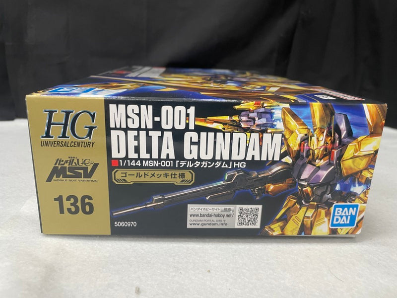 【中古】【未組立】1/144 HGUC 136 デルタガンダム 「機動戦士ガンダムUC」 [5060970]＜プラモデル＞（代引き不可）6545