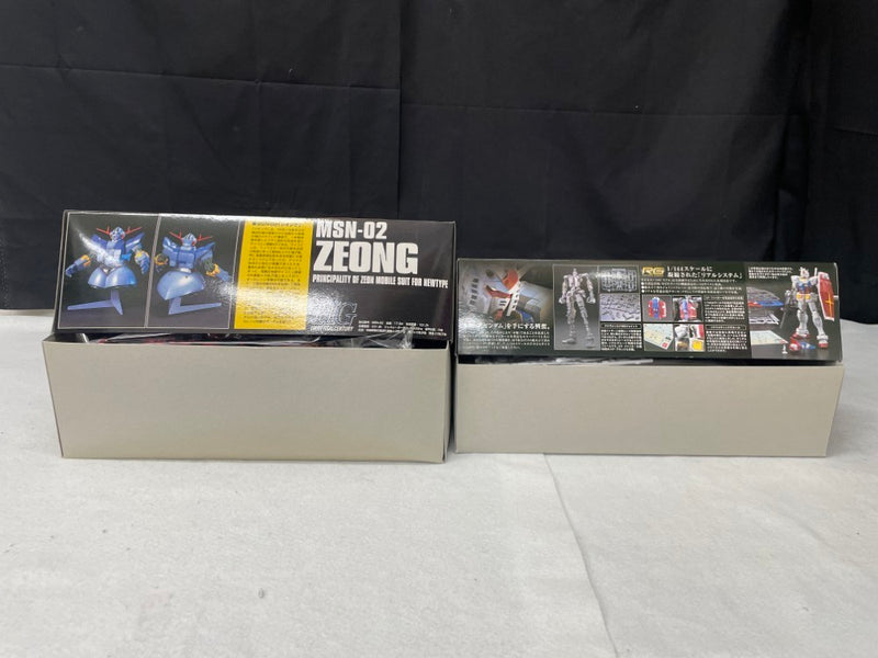 【中古】【未組立】【セット】1/144 RG RX-78-2 ガンダム+1/144 HGUC MSN-02 ジオング＜プラモデル＞（代引き不可）6545
