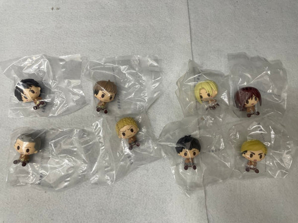 【中古】【外箱開封品】【セット】 「一番くじ 進撃の巨人 〜獣の巨人は俺が仕留める〜」 G賞ちょこのっこフィギュア8種＜フィギュア＞（代引き不可）6545