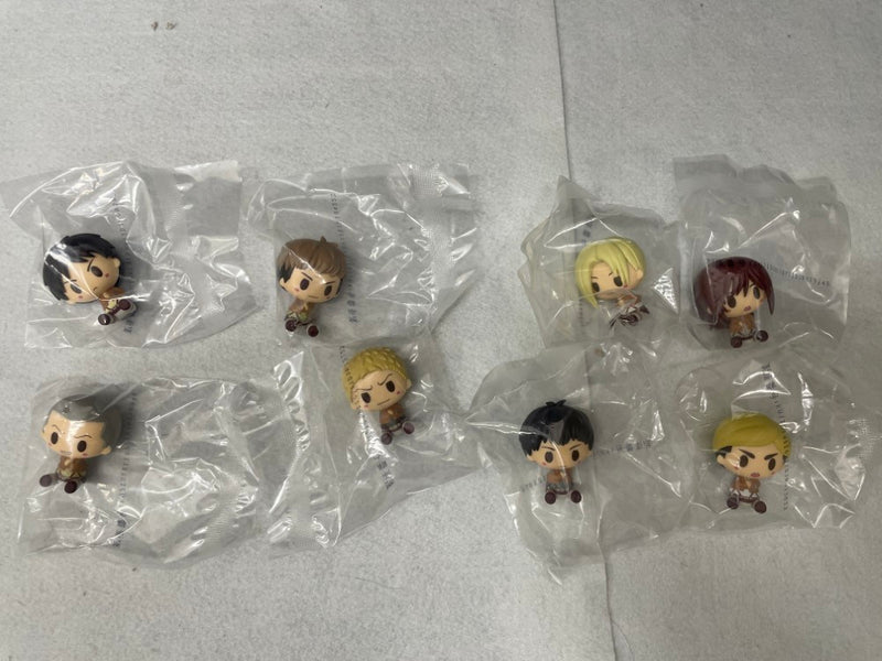 【中古】【外箱開封品】【セット】 「一番くじ 進撃の巨人 〜獣の巨人は俺が仕留める〜」 G賞ちょこのっこフィギュア8種＜フィギュア＞（代引き不可）6545