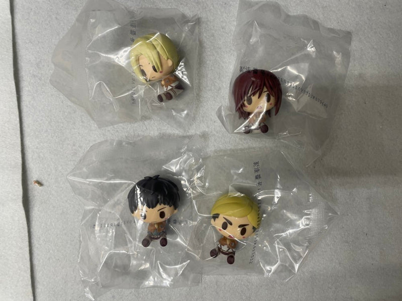 【中古】【外箱開封品】【セット】 「一番くじ 進撃の巨人 〜獣の巨人は俺が仕留める〜」 G賞ちょこのっこフィギュア8種＜フィギュア＞（代引き不可）6545