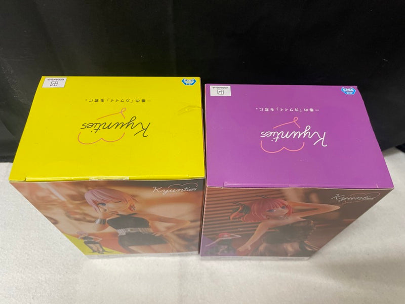【中古】【未開封】 【セット】中野一花+中野二乃+中野三玖+中野四葉+中野五月「五等分の花嫁∬」 Kyunties＜フィギュア＞（代引き不可）6545