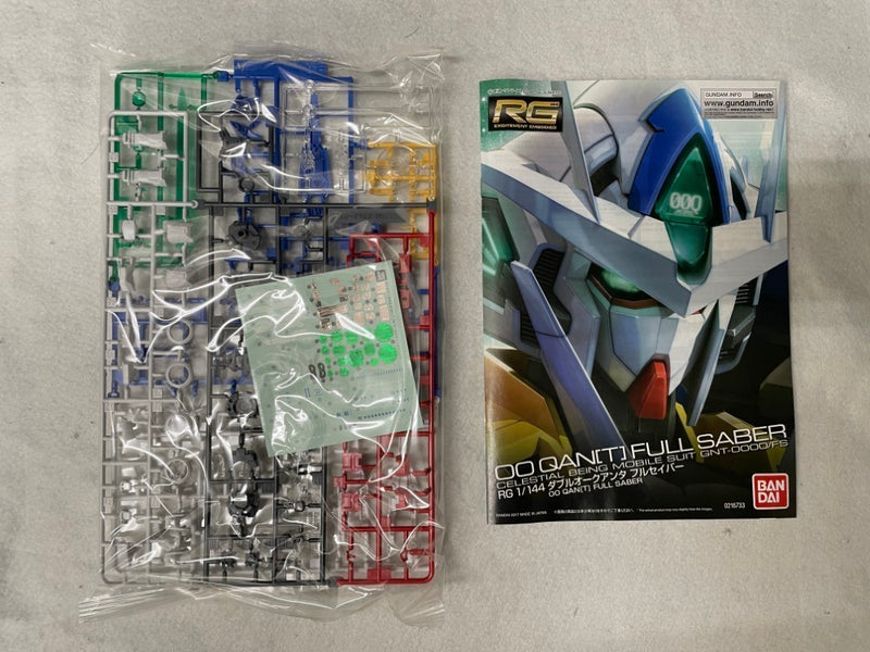 【中古】【未組立】1/144 RG GNT-0000/FS ダブルオークアンタ フルセイバー 「機動戦士ガンダム00V戦記」[0216733]＜プラモデル＞（代引き不可）6545