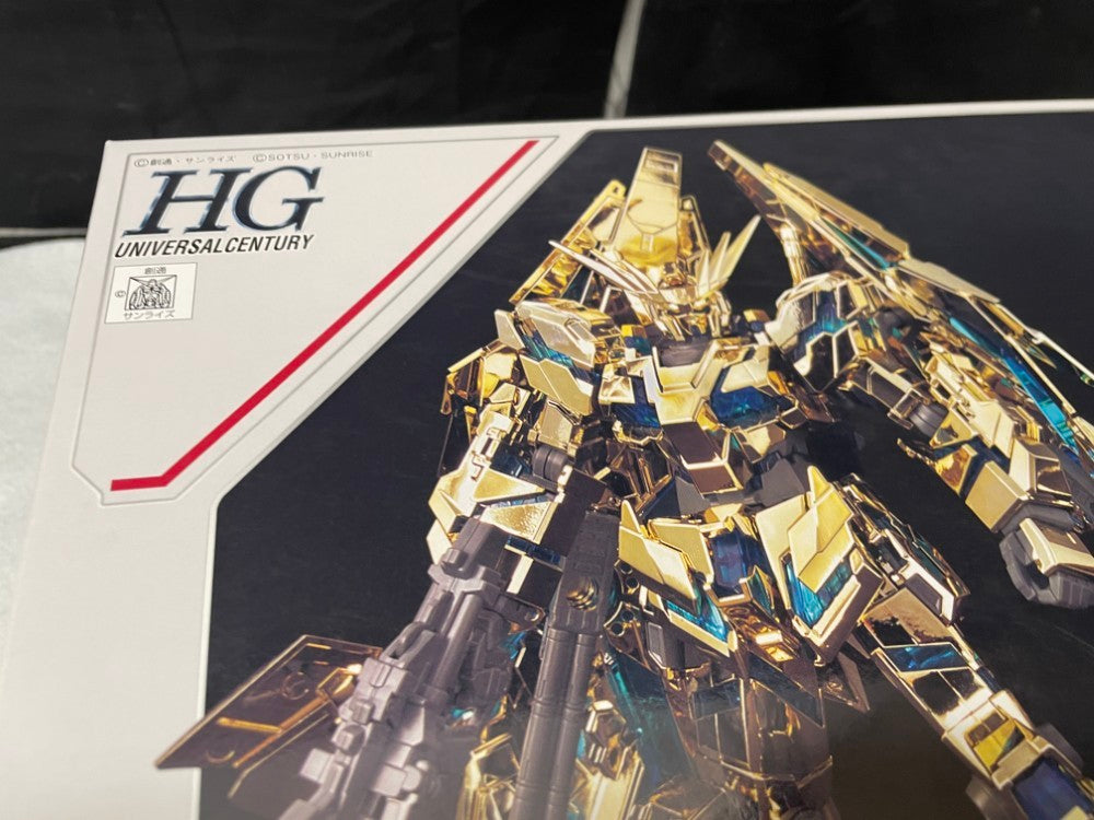 中古】【未組立】1/144 HGUC RX-0 ユニコーンガンダム3号機 フェネクス