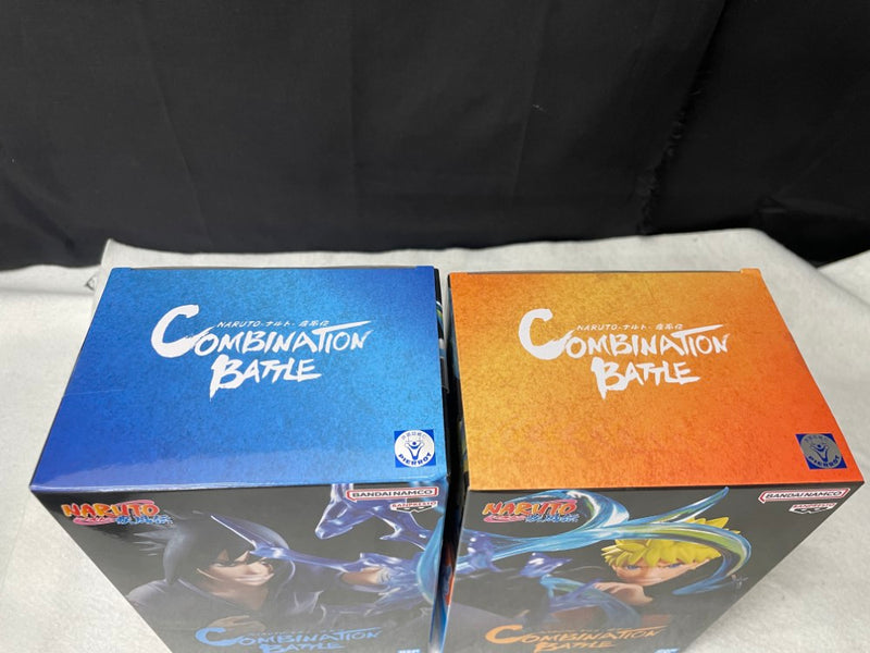 中古】【未開封】【セット】うずまきナルト+うちはサスケ「NARUTO