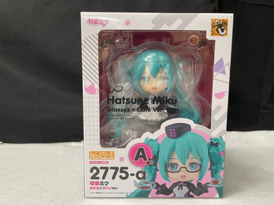 【中古】【未開封】ねんどろいど 初音ミク めがね×カフェVer. 「グッスマくじ 初音ミク 2025 Autumn」 A賞＜フィギュア...