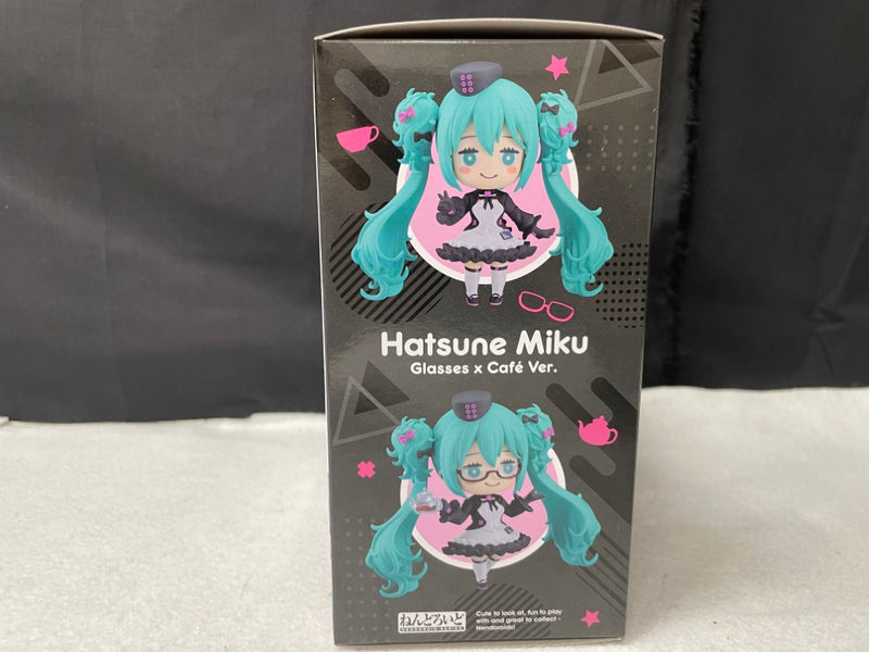中古】【未開封】ねんどろいど 初音ミク めがね×カフェVer. 「グッスマ