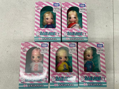 【中古】【未開封】【セット】04 ぷちリカちゃん A〜E「リカちゃんくじ×セーラーズ」全5体＜おもちゃ＞（代引き不可）6545