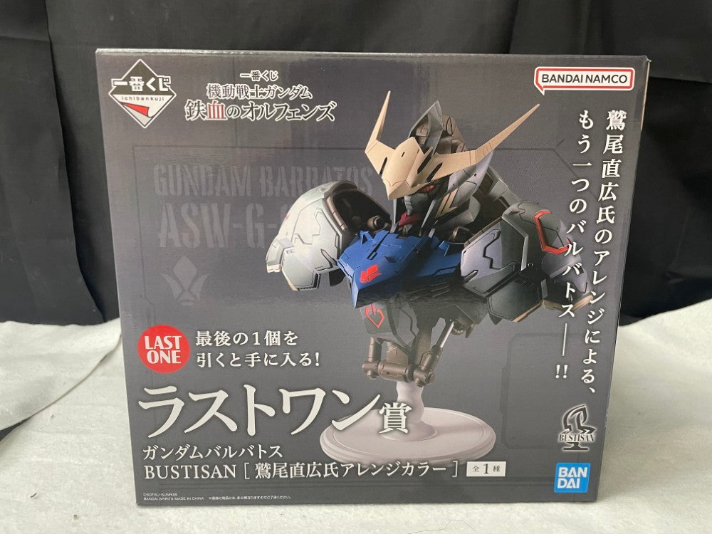 中古】【未開封】ラストワン賞 ガンダムバルバトス BUSTISAN [鷲尾直広