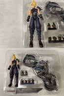 【中古】【開封品】BRING ARTS クラウド・ストライフ＆ハーディ=デイトナ 「ファイナルファンタジーVII」＜フィギュア＞（代引き不可）6545