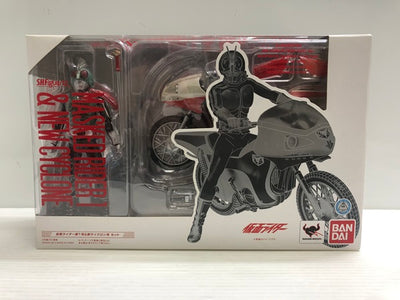 【中古】【開封品】S.H.Figuarts 仮面ライダー新1号＆新サイクロン号 セット＜フィギュア＞（代引き不可）6546