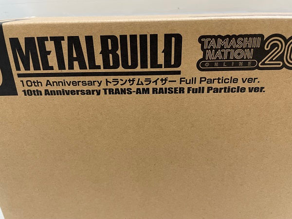 【中古】【輸送箱未開封】METAL BUILD 10th Anniversary トランザムライザー Full Particle ver. 「機動戦士ガンダム00(ダブルオー)」 TAMASHII NATION ONLINE 2021 開催記念商品＜フィギュア＞（代引き不可）6546