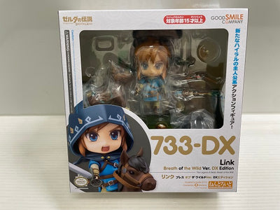 【中古】【未開封】ねんどろいど ゼルダの伝説 リンク ブレス オブ ザ ワイルドVer. DXエディション（再販）＜フィギュア＞（代引...