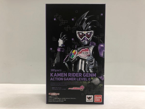 【中古】【開封品】S.H.Figuarts 仮面ライダーゲンム アクションゲーマー レベル0 「仮面ライダー エグゼイド」 魂ウェブ商店限定＜フィギュア＞（代引き不可）6546