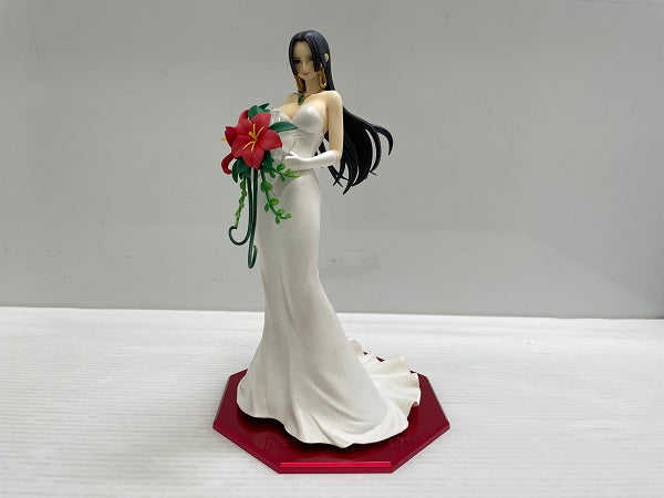 【中古】【開封品】エクセレントモデルLIMITED　P.O.P ワンピース”LIMITED EDITION”　ボア・ハンコック WEDDING Ver.＜フィギュア＞（代引き不可）6546