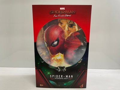 【中古】【開封品】ムービー・マスターピース「スパイダーマン：ファー・フロム・ホーム」1/6スケールフィギュア　スパイダーマン（アップグ...