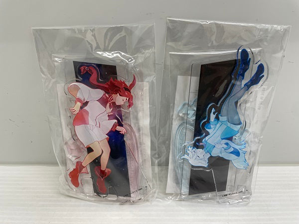 【中古】【未開封】スレッタ＆ミオリネ　デザインアイテム アクリルスタンド 「機動戦士ガンダム 水星の魔女」＜コレクターズアイテム＞（代引き不可）6546