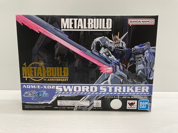 【中古】【開封品】METAL BUILD ソードストライカー -METAL BUILD 10th Ver.-＜フィギュア＞（代引き不可）6546