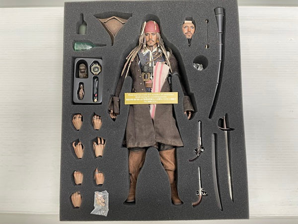 【中古】【開封品】ムービー・マスターピース ＤＸパイレーツ・オブ・カリビアン／生命の泉 ジャック・スパロウ  1/6スケールフィギュア＜フィギュア＞（代引き不可）6546