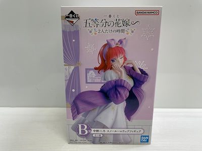 【中古】【未開封】一番くじ 五等分の花嫁∽ ?２人だけの時間?　B賞 中野二乃 スノールームウェアフィギュア＜フィギュア＞（代引き不可...