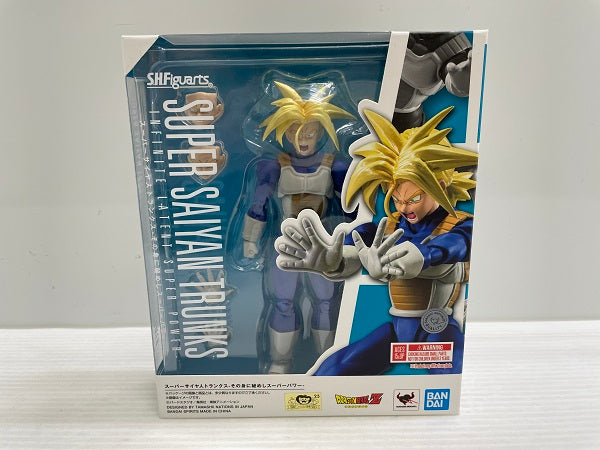 【中古】【開封品】S.H.Figuarts ドラゴンボールZ スーパーサイヤ人トランクス-その身に秘めしスーパーパワー-＜フィギュア＞（代引き不可）6546