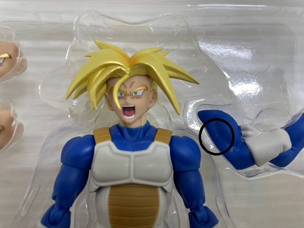 【中古】【開封品】S.H.Figuarts ドラゴンボールZ スーパーサイヤ人トランクス-その身に秘めしスーパーパワー-＜フィギュア＞（代引き不可）6546