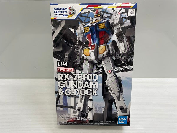 【中古】【未組立】1/144 RX-78F00 ガンダム＆ガンダムドック 「機動戦士ガンダム」 イベント限定 [5060574]＜プラモデル＞（代引き不可）6546