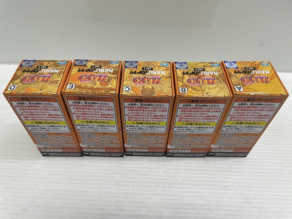 中古】【未開封】WCF NARUTO-ナルト- NARUTOP99 vol.1 5種セット