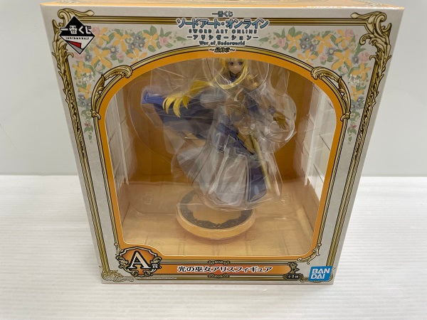 【中古】【未開封】一番くじ ソードアート・オンライン アリシゼーション War of Underworld ?最終章?　A賞 光の巫女アリスフィギュア＜フィギュア＞（代引き不可）6546