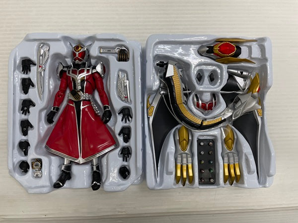 【中古】【開封品】S.H.Figuarts（真骨彫製法） 仮面ライダーウィザード フレイムドラゴン／オールドラゴン＜フィギュア＞（代引き不可）6546