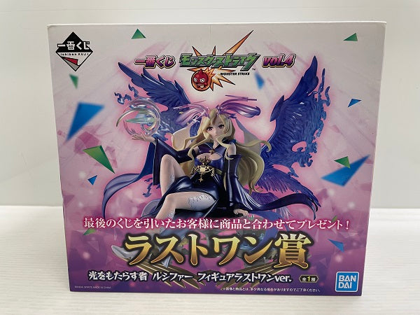 【中古】【未開封】一番くじ モンスターストライク vol.4　ラストワン賞 光をもたらす者 ルシファー フィギュアラストワンver.＜フィギュア＞（代引き不可）6546