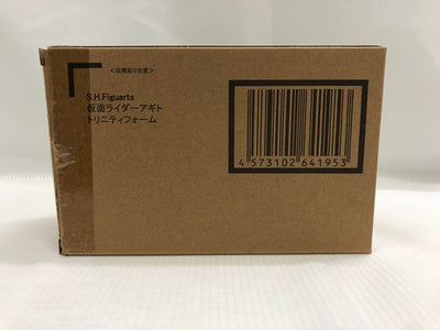 【中古】【開封品】S.H.Figuarts（真骨彫製法） 仮面ライダーアギト トリニティフォーム＜フィギュア＞（代引き不可）6546