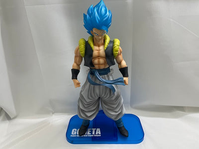 【中古】【箱無し】ゴジータ (超サイヤ人ゴッド超サイヤ人) 「ドラゴンボール超 ブロリー」 ギガンティックシリーズ 塗装済み完成品(一...